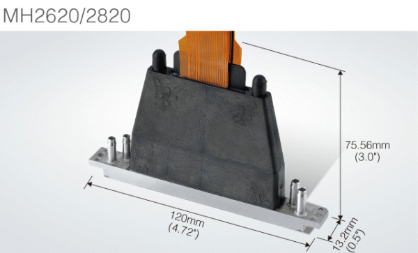 Ricoh GEN4L 27PL Printhead (Long Cable) - MH2820