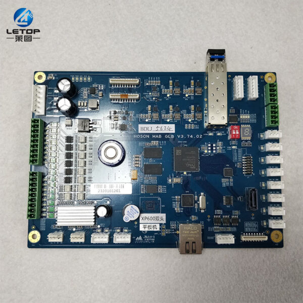 Hae67f73f647342608d998c02538d83b2v XP600 Board Upgrade to UV Flatbed Printer XP600 Printhead Print UV Board Kit Conversion