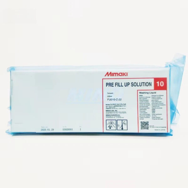 220ml Original Mimaki FU010-Z-22 PRE FILL up SOLUTION Washing Liquid ForJV33/CJV150/CJV30/CJV300 JV150/JV300/JV3