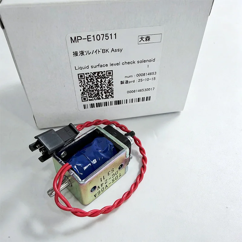E107511 Mimaki Original Liquid Surface Level Check Solenoid BK Assy Use for UJV55/UJV500/SWJ-320/JFX500/JFX200