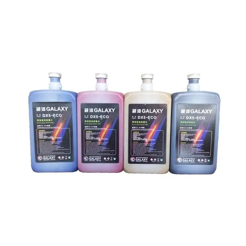 Taiwan Original Galaxy Eco Solvent Ink for Dx4/dx5/dx7 Printheads