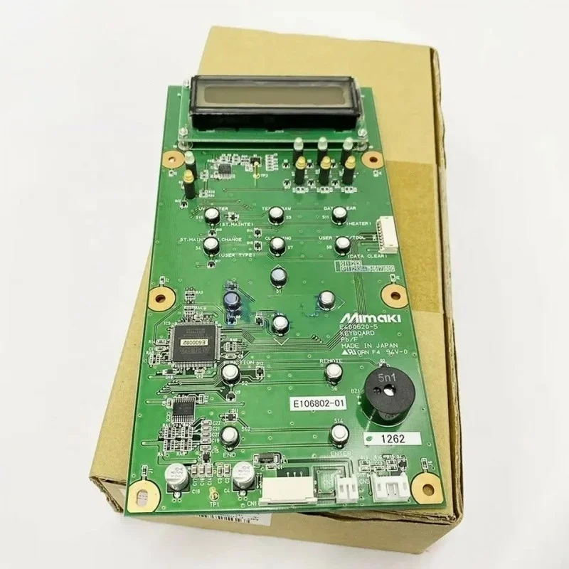 E106802 Mimaki UJV500/TX500DS/TS500/SWJ-320/JV400SUV/JV400LX/JV200 Keyboard PCB Assy