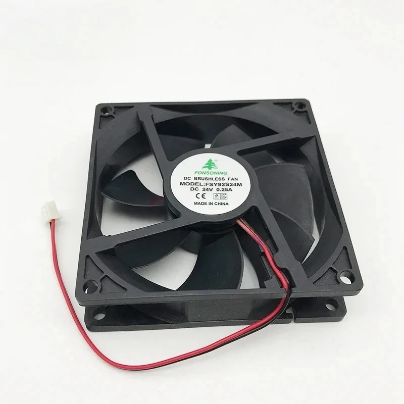 Glowy printer 9cm cooling fan DC fan 24V 0.25A for Allwin Xuli Gongzheng large format printer brushless cooler Blower fan