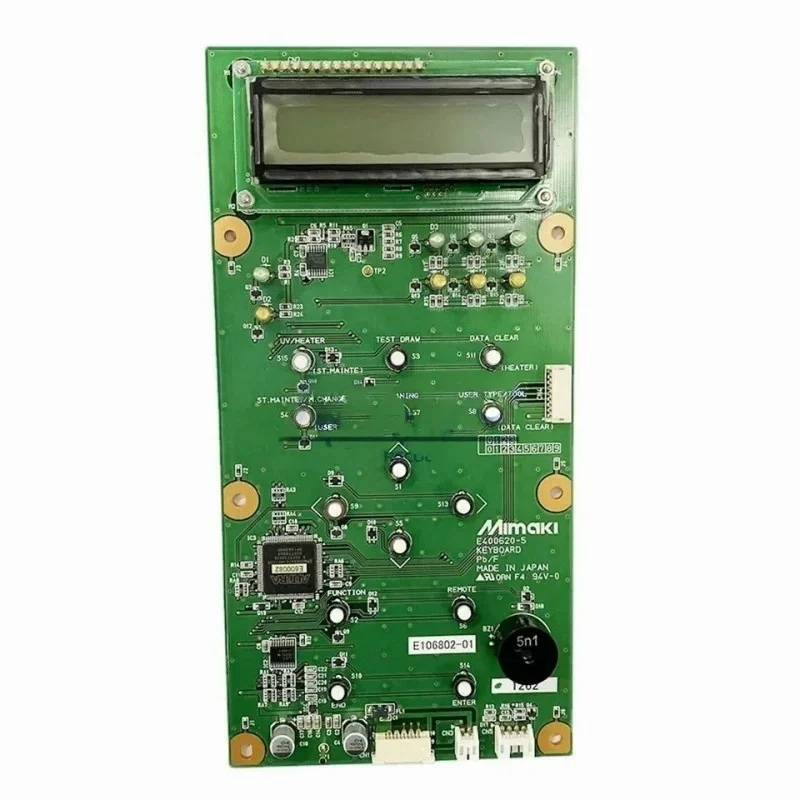 E106802 Mimaki UJV500/TX500DS/TS500/SWJ-320/JV400SUV/JV400LX/JV200 Keyboard PCB Assy