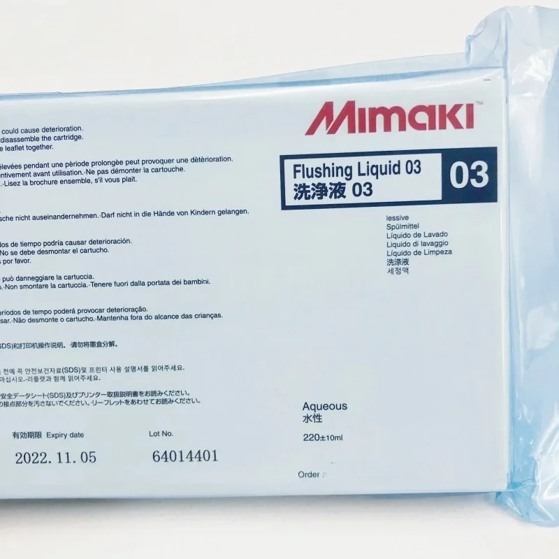 Original Mimaki FL003-Z-22 Sublimation Cleaning Liquid for TS300P/TX300P-1800 Printer