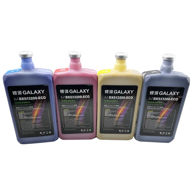 Taiwan Original Galaxy Eco Solvent Ink for Dx4/dx5/dx7 Printheads