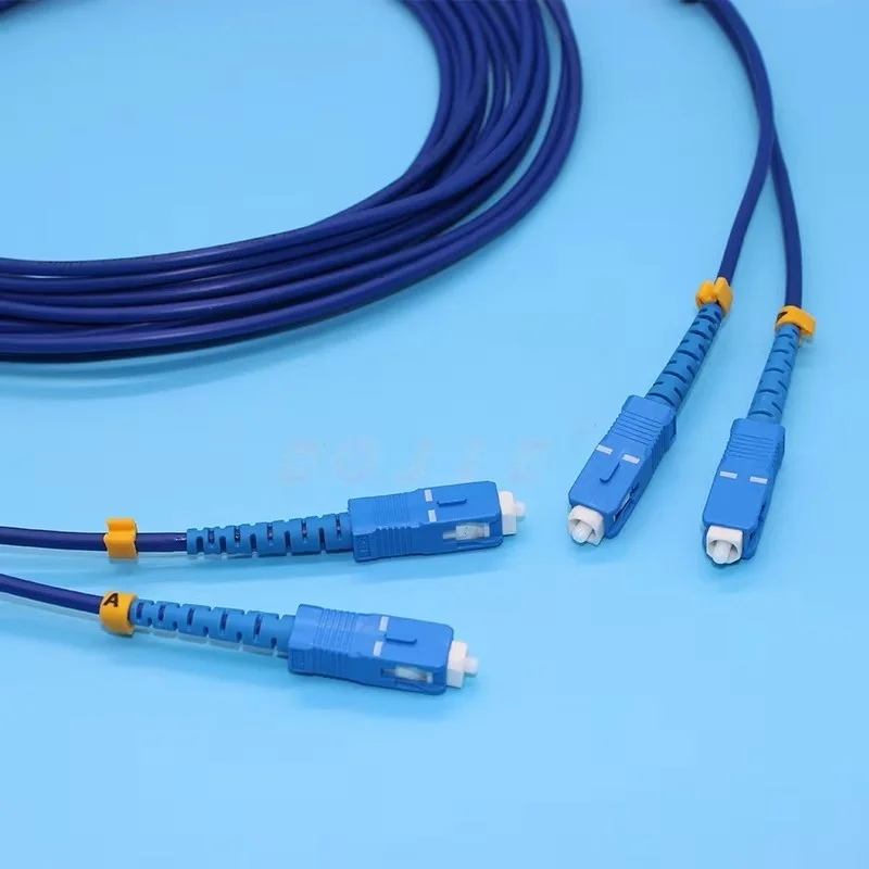 New Printer Square Connector Double Cable Optical Fiber Cable 6m Long for Hoson Wellprint Knfun Board