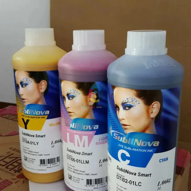 Original Korea Inktec G7-SES Ink Inktec Sublinova Sure -water Based Heat Transfer Ink for TFP Head