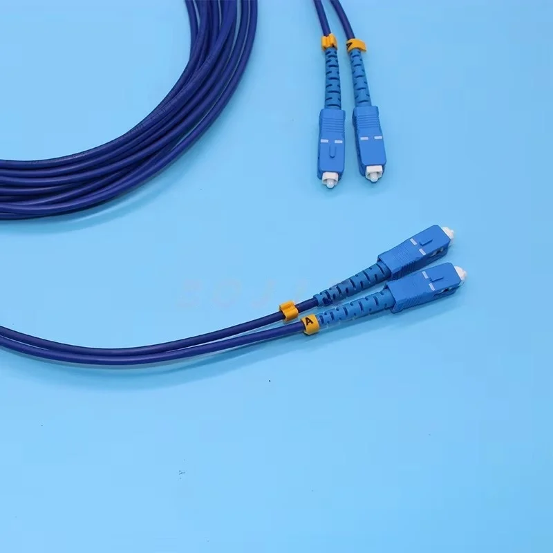 New Printer Square Connector Double Cable Optical Fiber Cable 6m Long for Hoson Wellprint Knfun Board