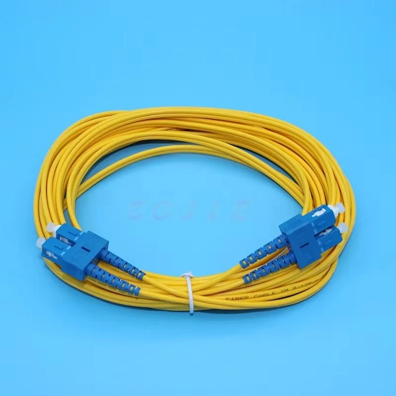 New Square Connector Double Line Optical Fiber Cable 6m 10m Long for Hoson Board