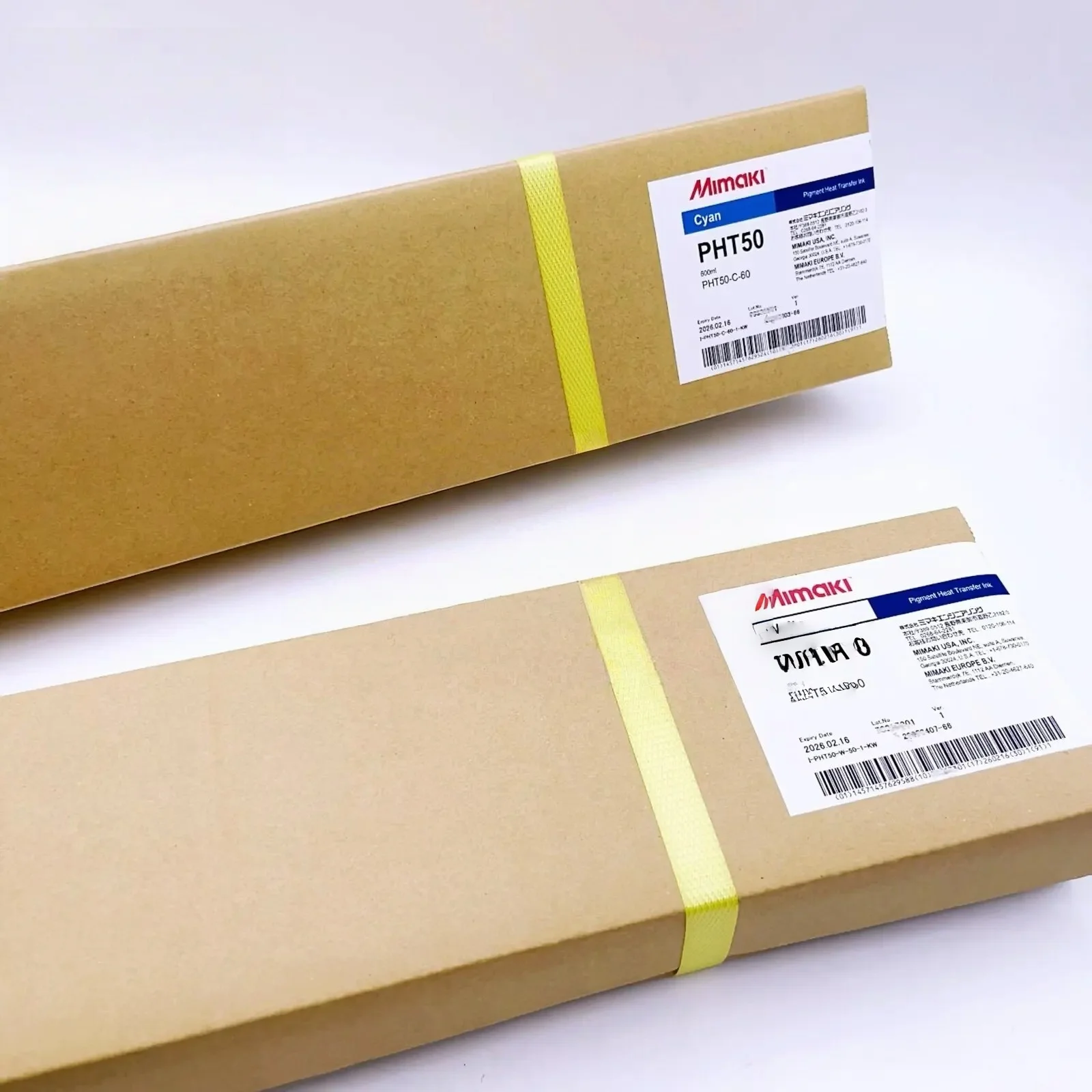 Original Mimaki 600ml PHT50 Mimaki Dtf Ink Cartridge With Chip for Mimaki TxF150/ TxF300 Printer Direct to Film DTF Ink Bag
