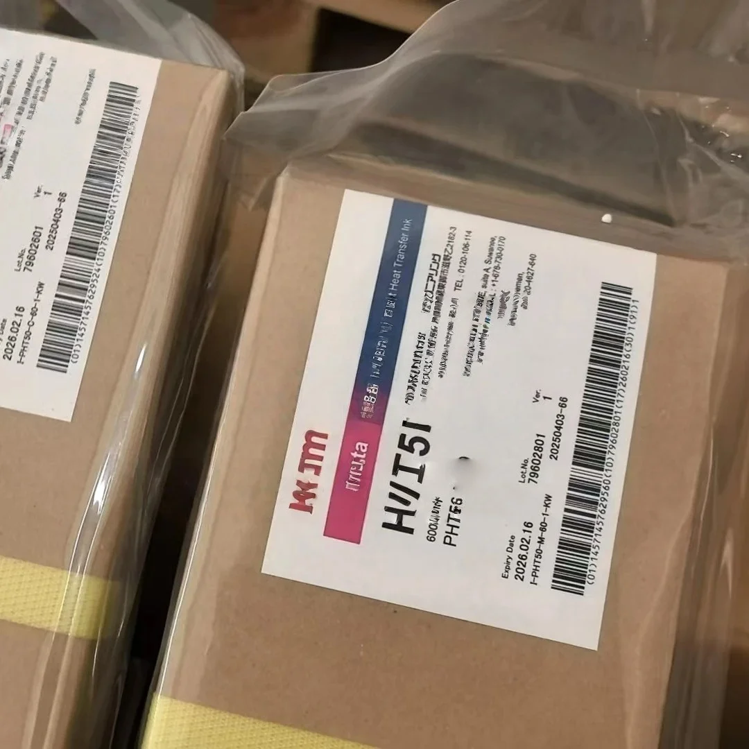Original Mimaki 600ml PHT50 DTF Ink with Chip Use for Mimaki TxF150 / Tx300 Printer