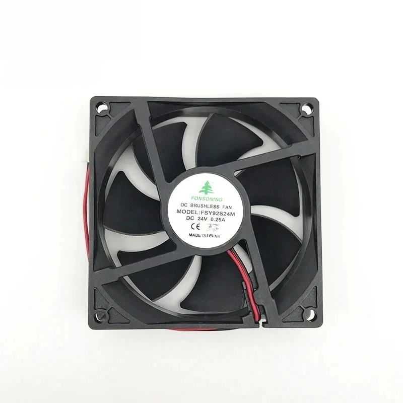 Glowy printer 9cm cooling fan DC fan 24V 0.25A for Allwin Xuli Gongzheng large format printer brushless cooler Blower fan