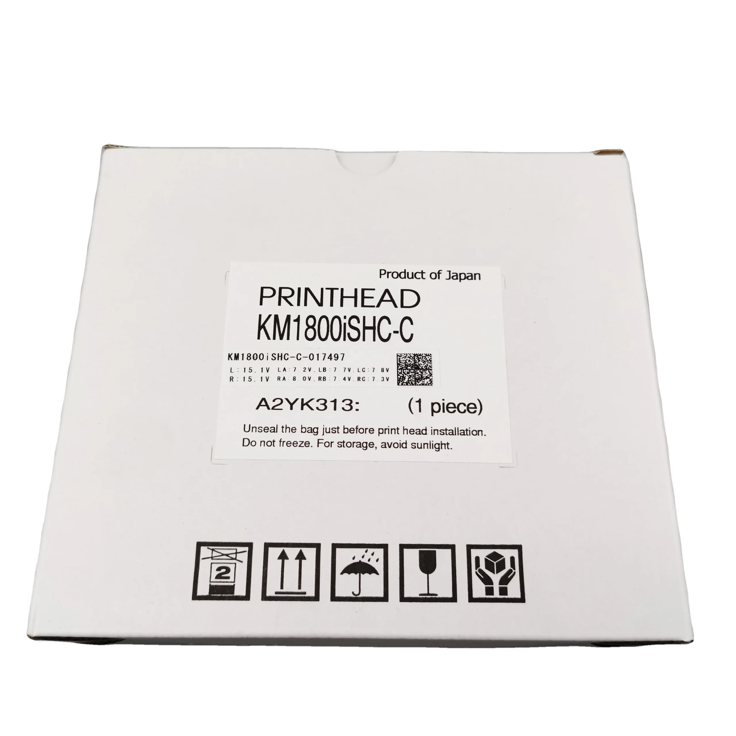 Original new Konica 1800i KM1800iSHC-C 3.5pl printhead for inkjet printer UV printer