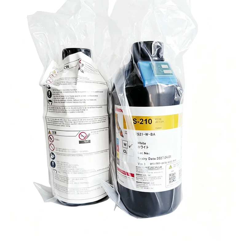 1L Original Mimaki UJV200/UCJV330/UJV100 Lus210/LUS-210 UV Ink CMYK W CL