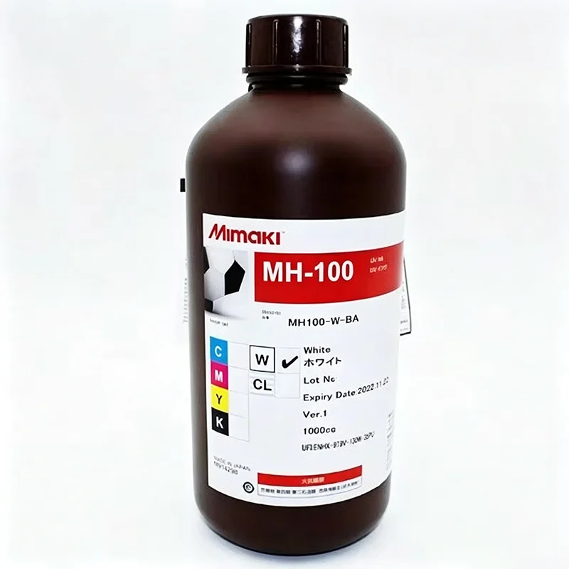 Original Mimaki MH-100 Ink for 3DUJ-2207/3DUJ-553 UV 3D Printer