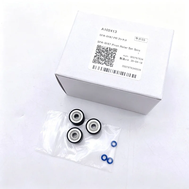SPA-0167 Mimaki Original Pinch Roller Set 3pcs Use for CJV30/CJV150/CJV300/CJV330/ UCJV150/UCJV300/UCJV330/TPC-1000