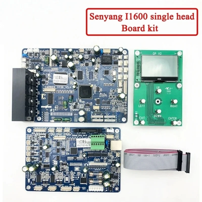 Glowy Senyang I3200/i1600 board kit for Epson I3200/I1600 single head carriage/main board for Eco solvent/Water base printer