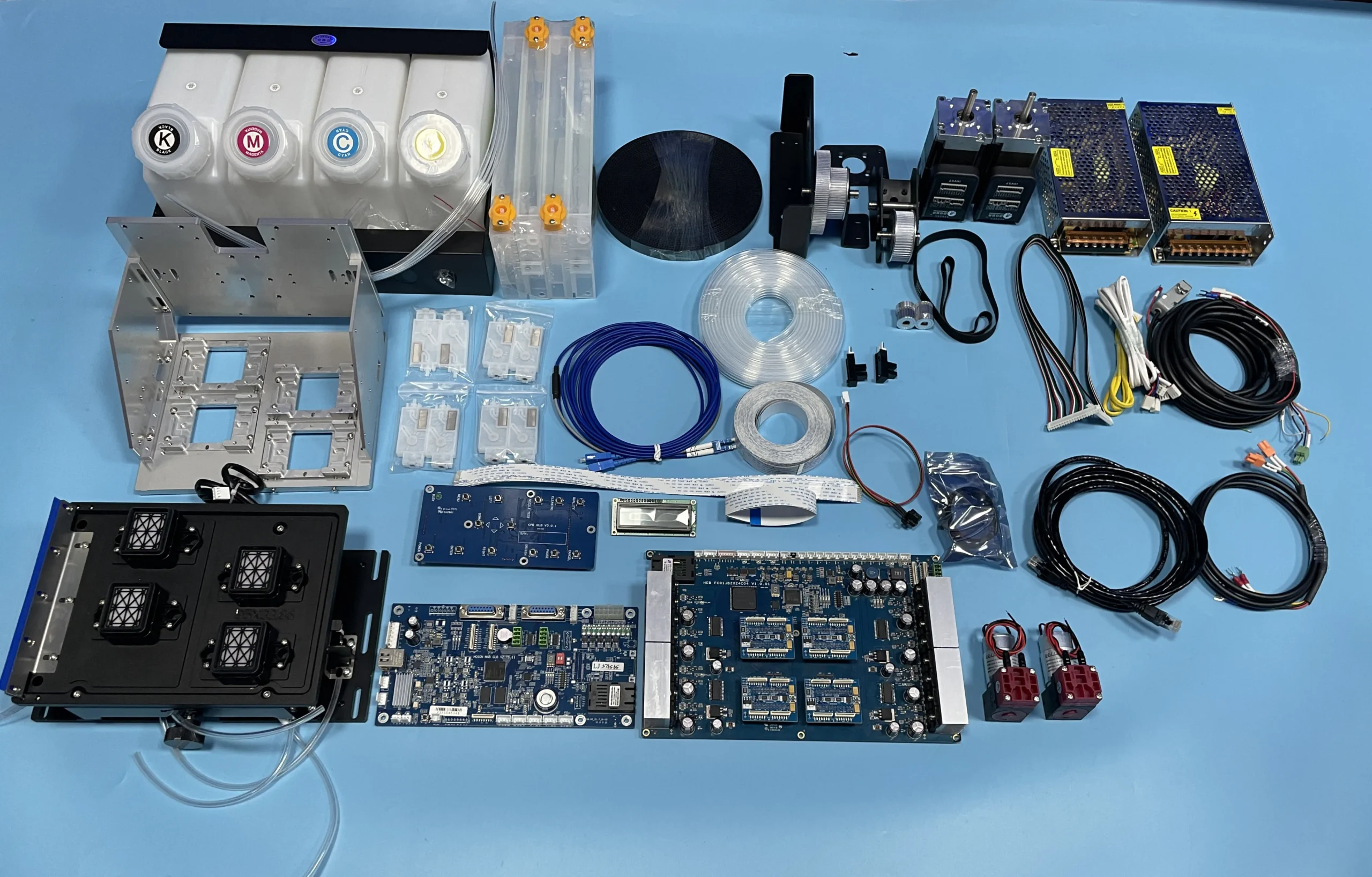 New Hoson I3200 4H Board Kit I3200 Four Head Complete Conversion Board Kit for Upgrading DTF Inkjet Digital Printer