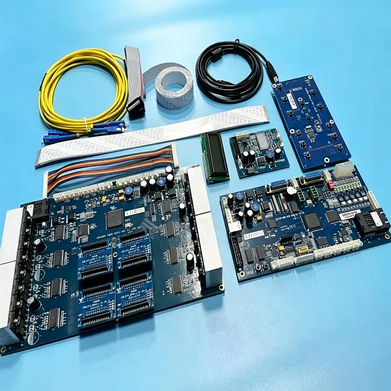 S49c8a7651ca448489ea77112badb40b0z.webp Hoson DX5 4 Head Board Kit 1.23 USB Version Upgrading Kit for Inkjet Printer