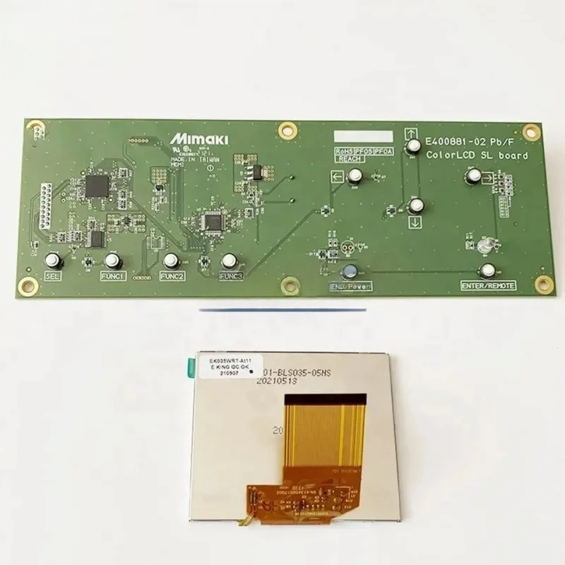 E108988 Mimaki UJF-A3MkII/UJF-6042MkII/UJF-3042MkII/3DUJ-553/UJF-Mk2e/3DUJ Color LCD PCB Assy