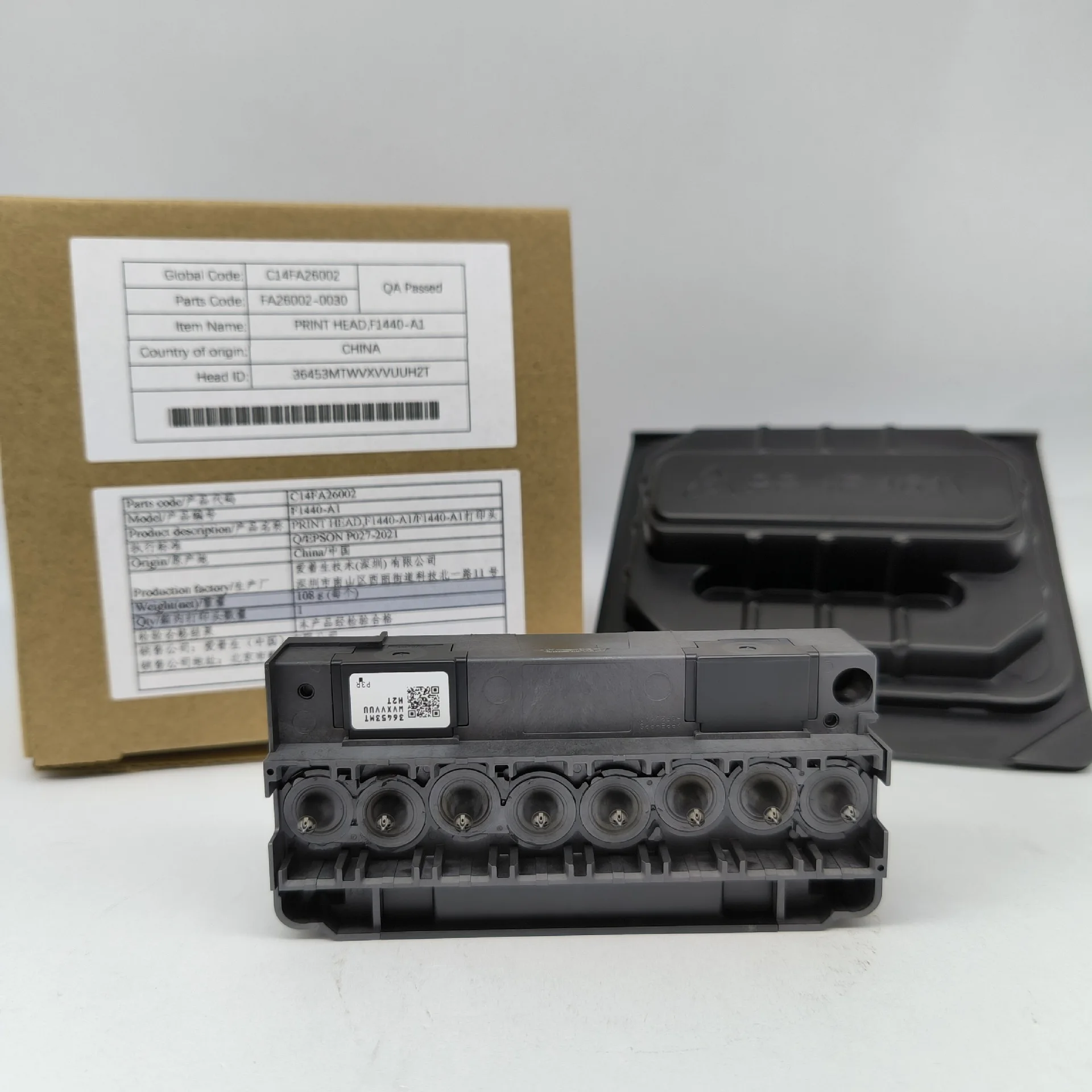 Original New Unlocked DX5 Printhead F186000 Eco Solvent for Eco solvent / UV printer