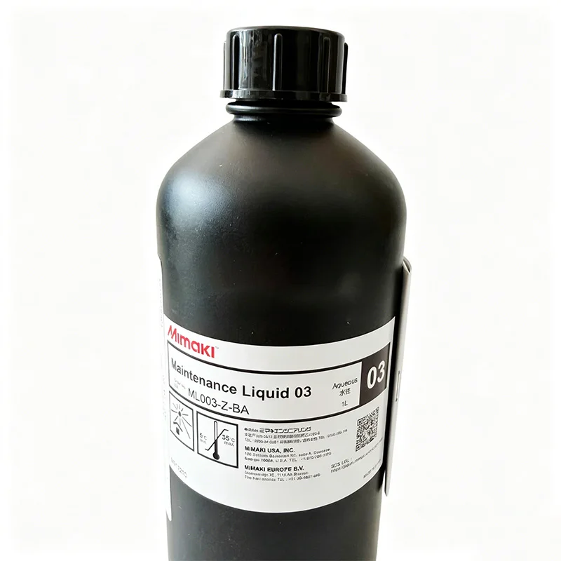 Original Mimaki Maintenance Liquid ML003-Z-BA for SB610 Ink, Used to Clean Ink Tubes of TS100-1600 Printer
