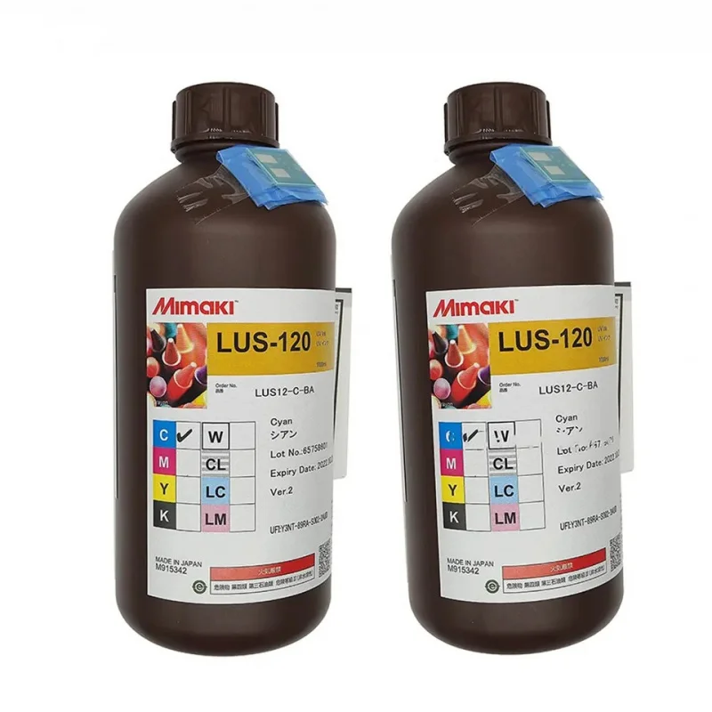Latest Date Original Mimaki Luus-120 Ink Containing Luus-120 Chip for Ujf/jfx200/sij320uv Printer 8 Colors Optional