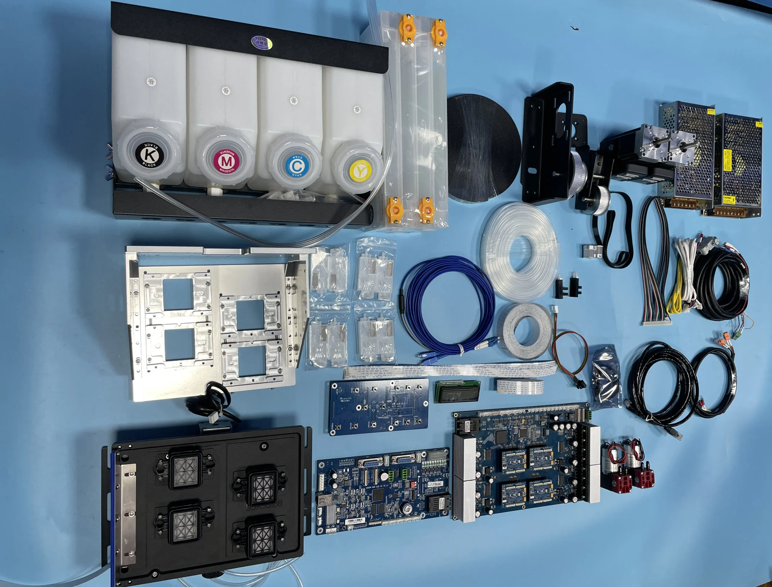 New Hoson I3200 4H Board Kit I3200 Four Head Complete Conversion Board Kit for Upgrading DTF Inkjet Digital Printer