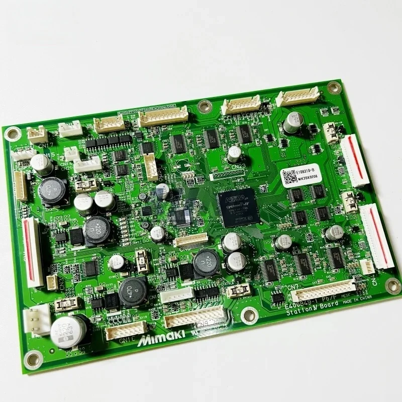 E108310 Original Mimaki Station 4 PCB Assy for Mimaki UJF-3042 UJF-6042 MkIIe