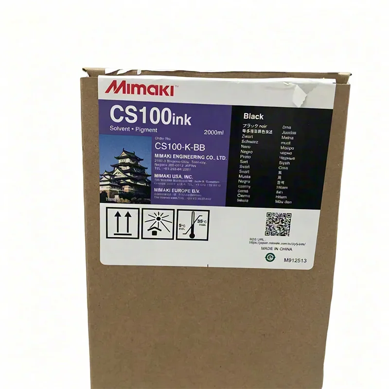 CS100 2L Original Mimaki Eco Solvent Ink for SWJ320 Printer With 4colors(C M Y K )