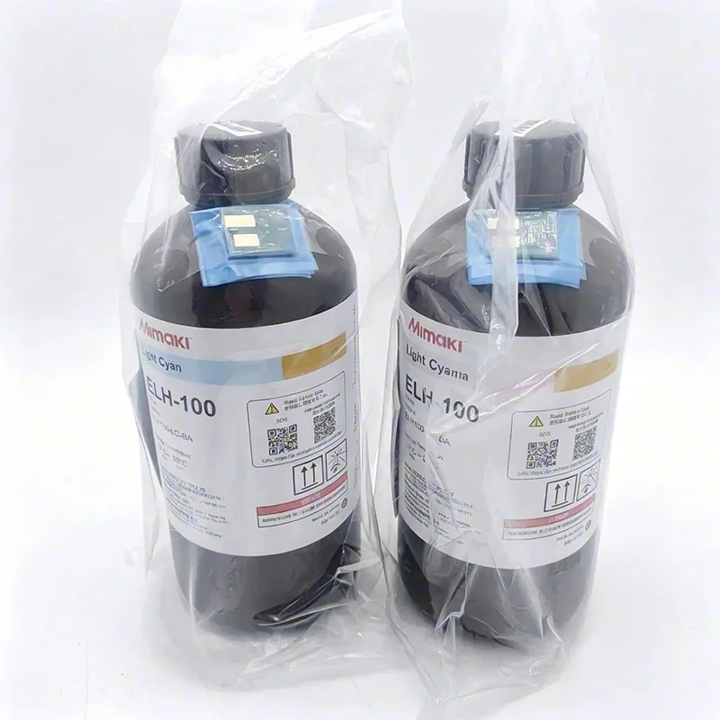 Original Mimaki ELH-100 UV Ink 1000ml Use for UJF-3042MkII/UJF-6042MkII/UJF-3042MkII EX/UJF-7151Plus/UJF-7151PlusII