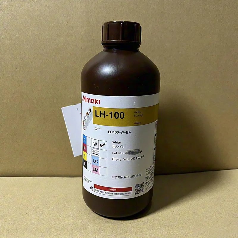 1000ml LH100/LH-100 Original Mimaki UV Ink 8 Colors for JFX200-2513EX UJF6042 UJF-715iplus