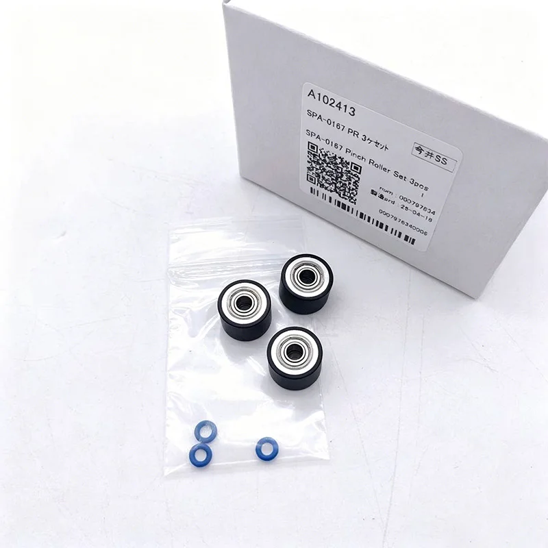 SPA-0167 Mimaki Original Pinch Roller Set 3pcs Use for CJV30/CJV150/CJV300/CJV330/ UCJV150/UCJV300/UCJV330/TPC-1000