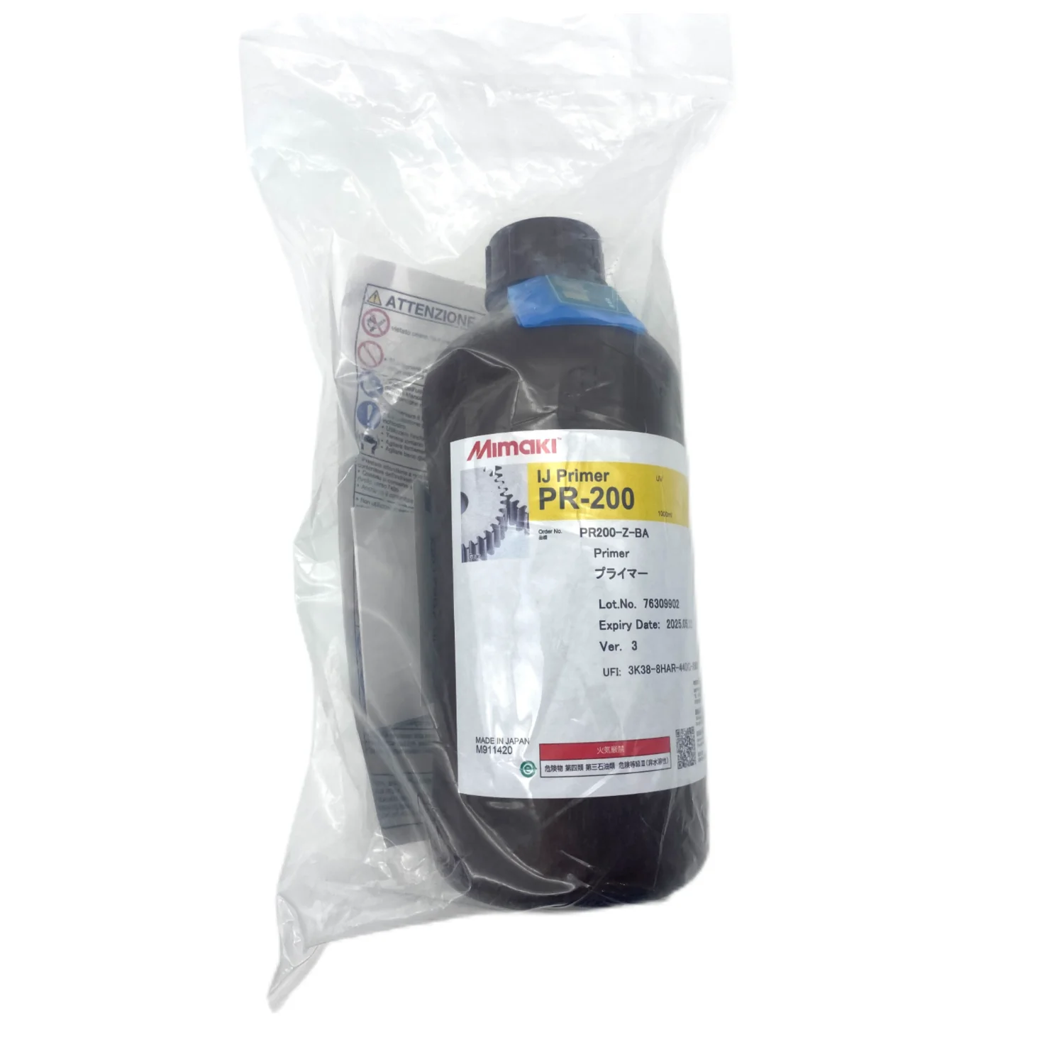 Original Mimaki PR-200/PR200 Primer 1000ml Bottle for UJF-3042 MKII UJF-6042 MKII Printer