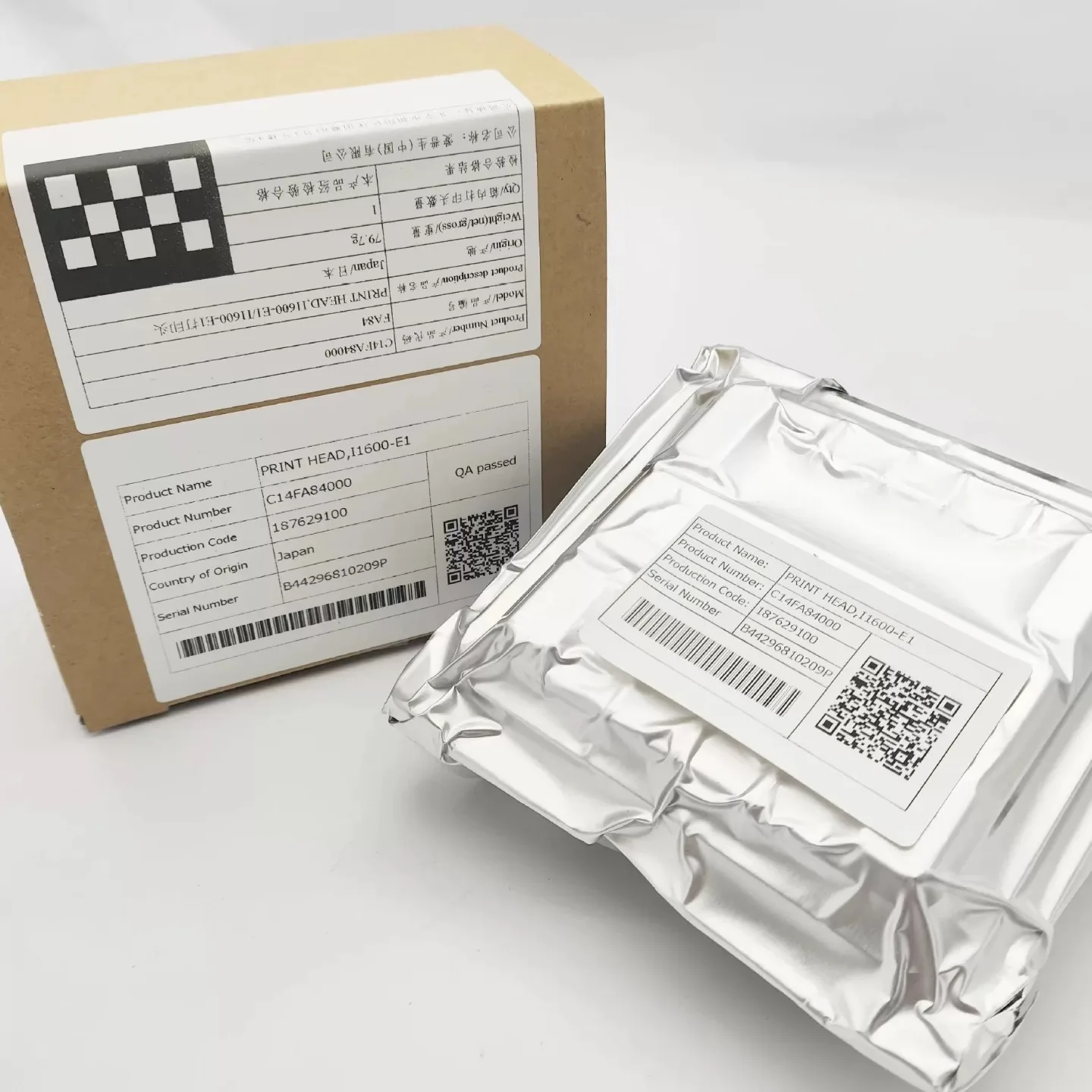 Original Eps I1600 E1 Print Head Eco Solvent Ink Digital Printing