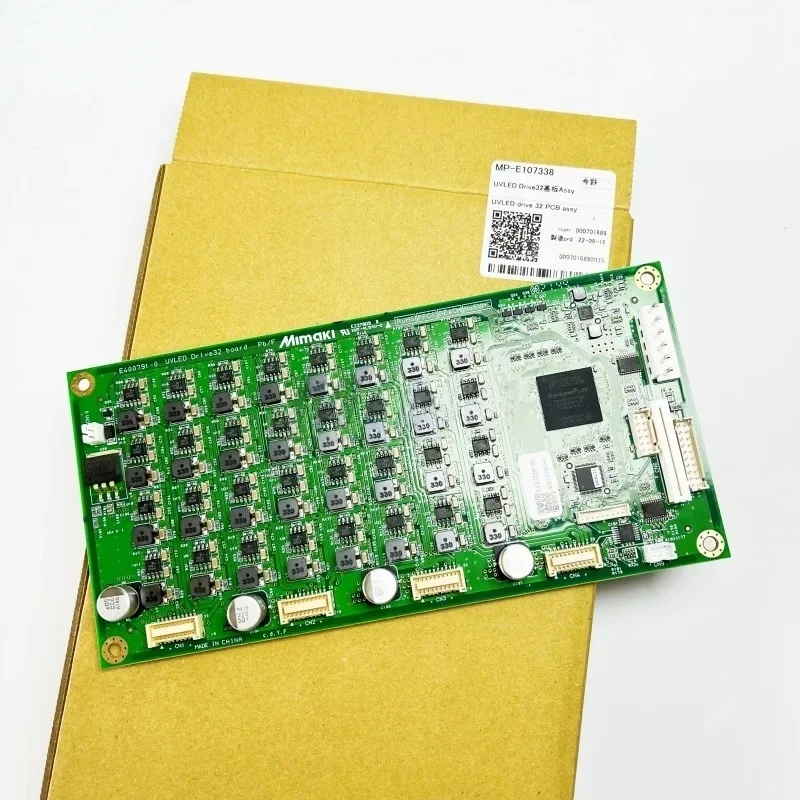 E107338 Original Mimaki UVLED Drive 32 PCB Assy for JFX200-2513/JFX500-2131/UJV500-160