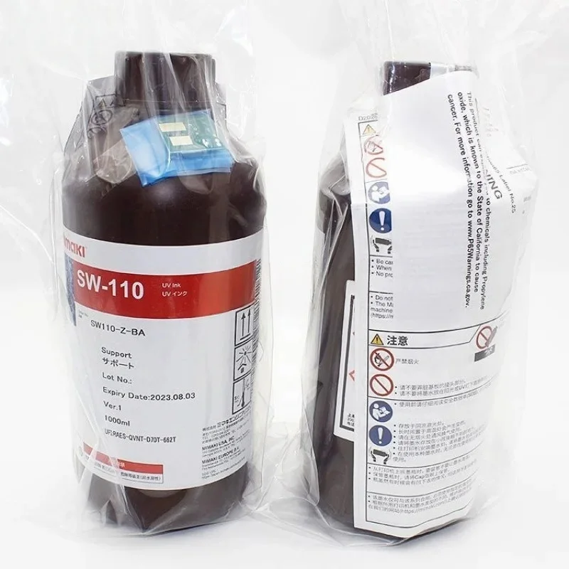 Original Mimaki SW-110 Ink for 3DUJ-2207/3DUJ-553 UV 3D Printer Sw110 Ink