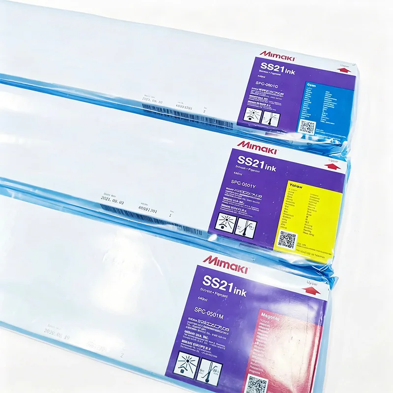 440ml Original Mimaki SS21 Ink Cartridge for CJV150,CJV300,JV150,JV300plus Printer With SS21 Chip