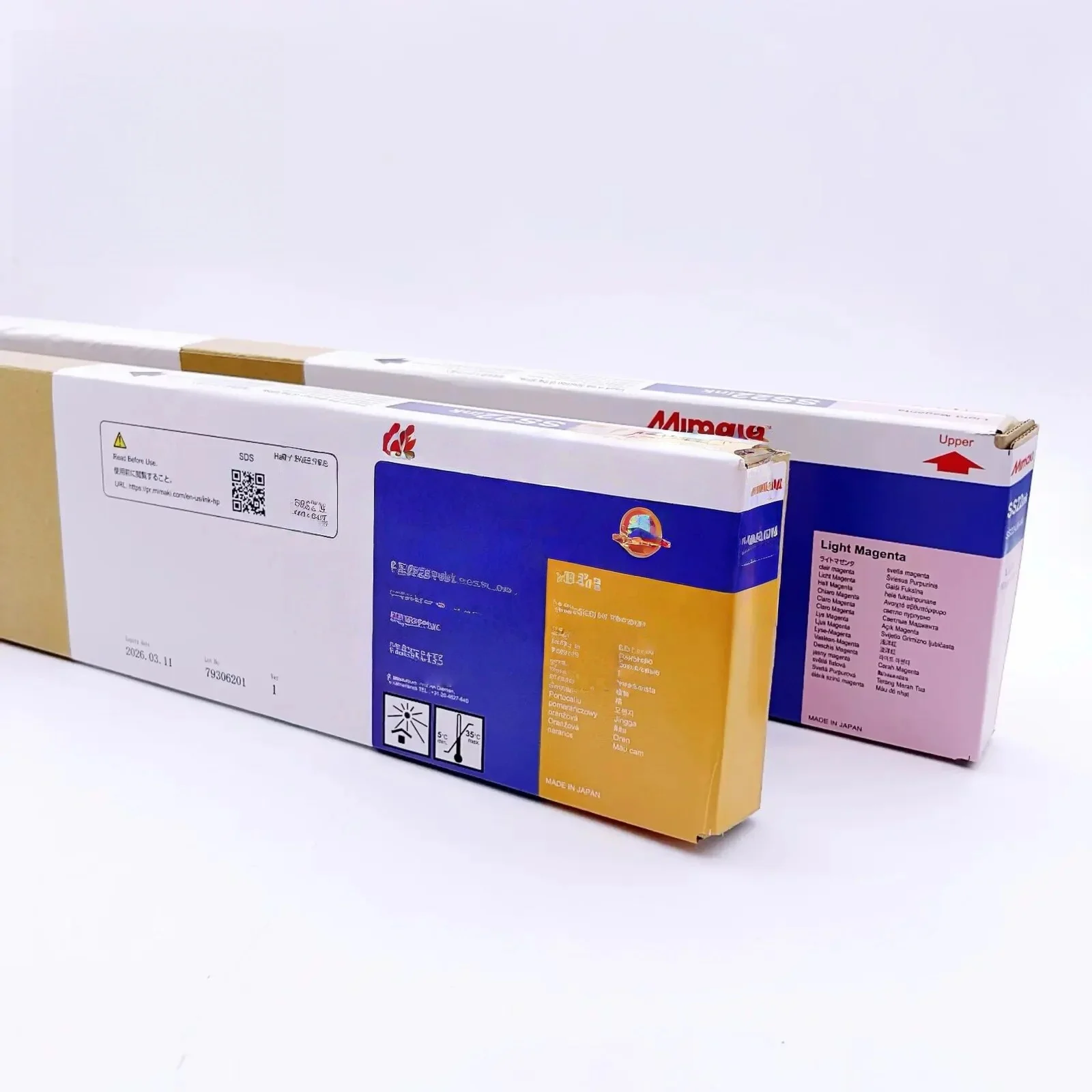 Mimaki SS22 440ml Cyan Eco Solvent Ink use for jv200-160 printer