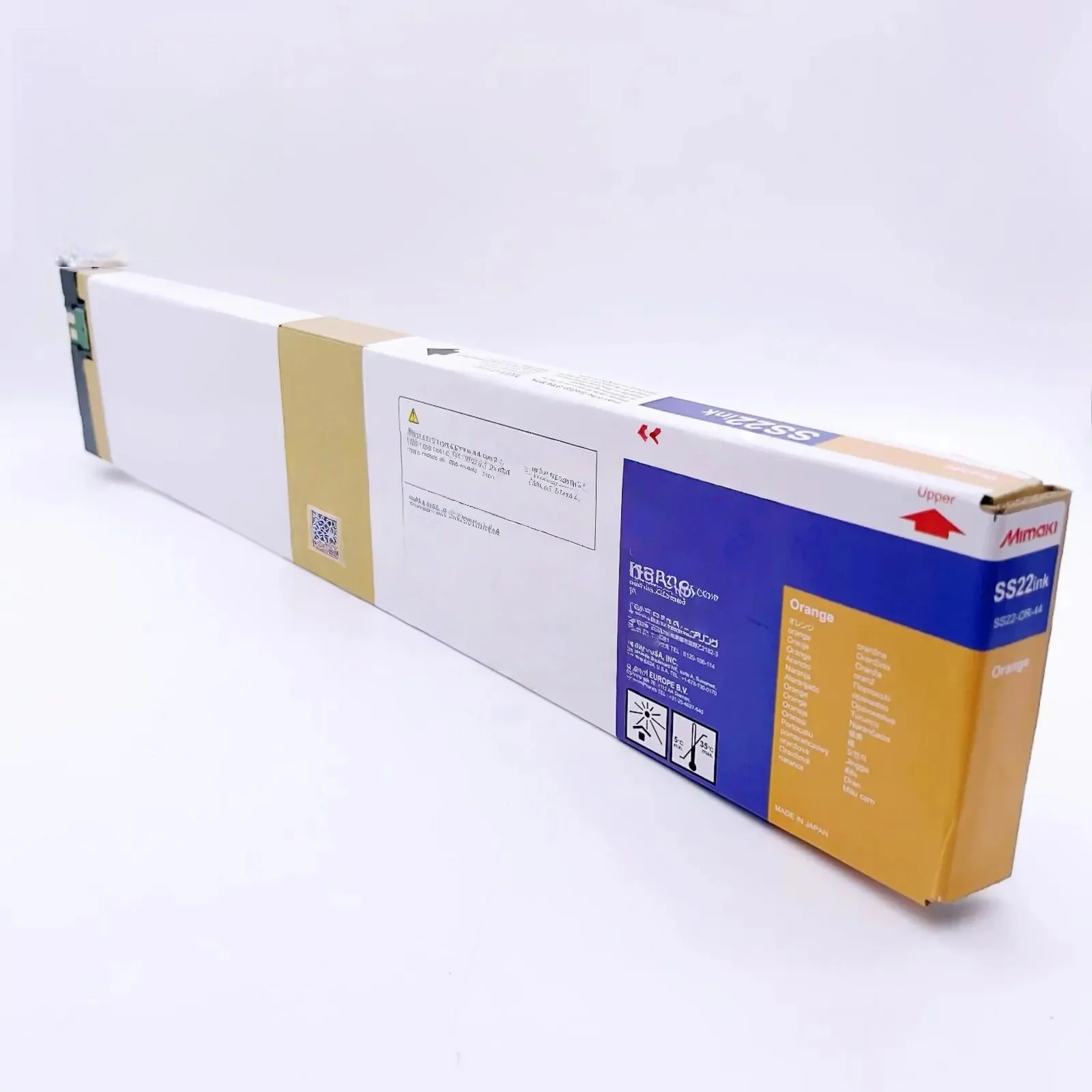 Mimaki SS22 440ml Cyan Eco Solvent Ink use for jv200-160 printer