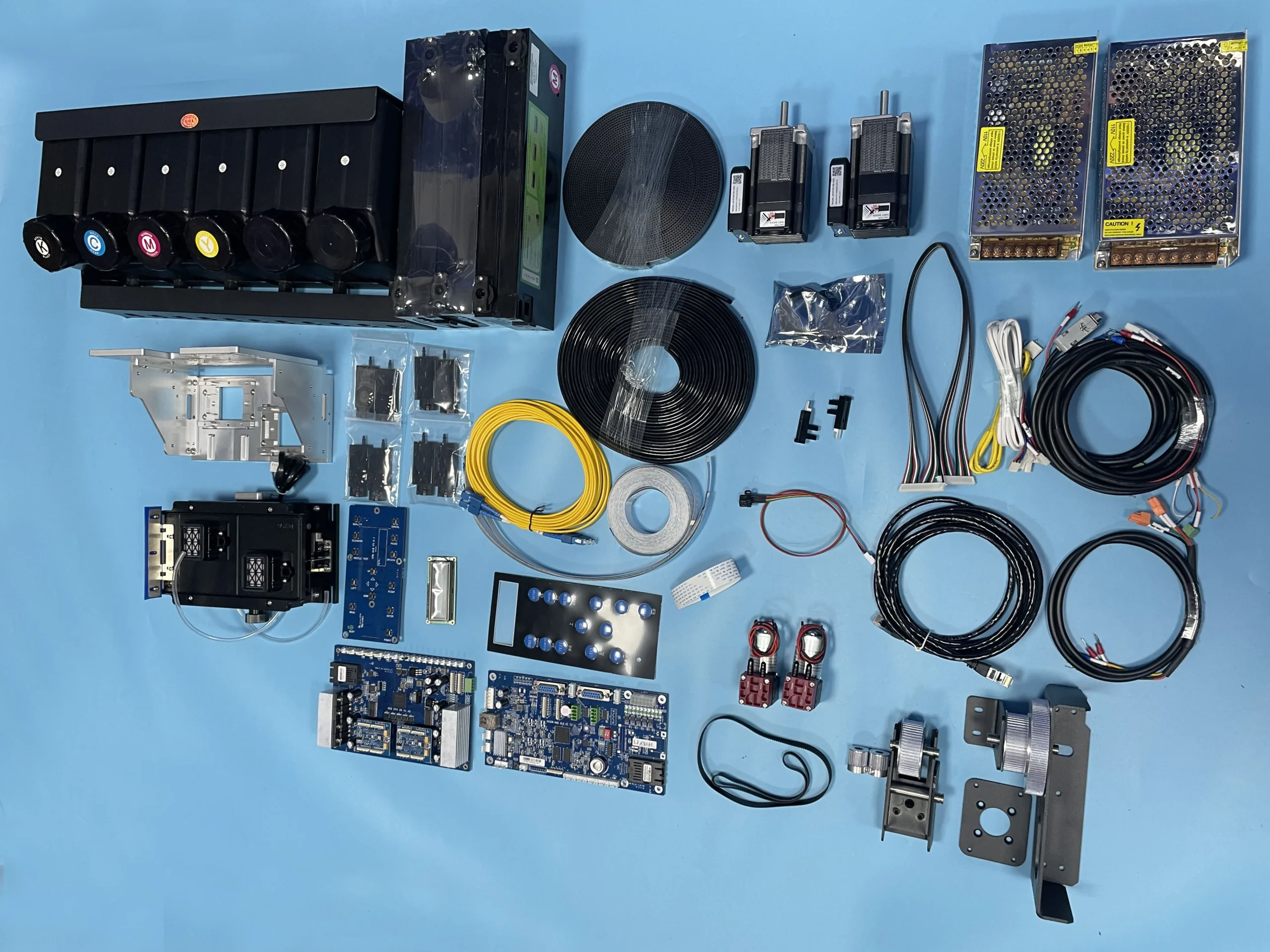 New Hoson I3200 Double Head UV Board Kit I3200 Conversion Kit X Y Axis for Roll to Roll UV Printer Upgrading