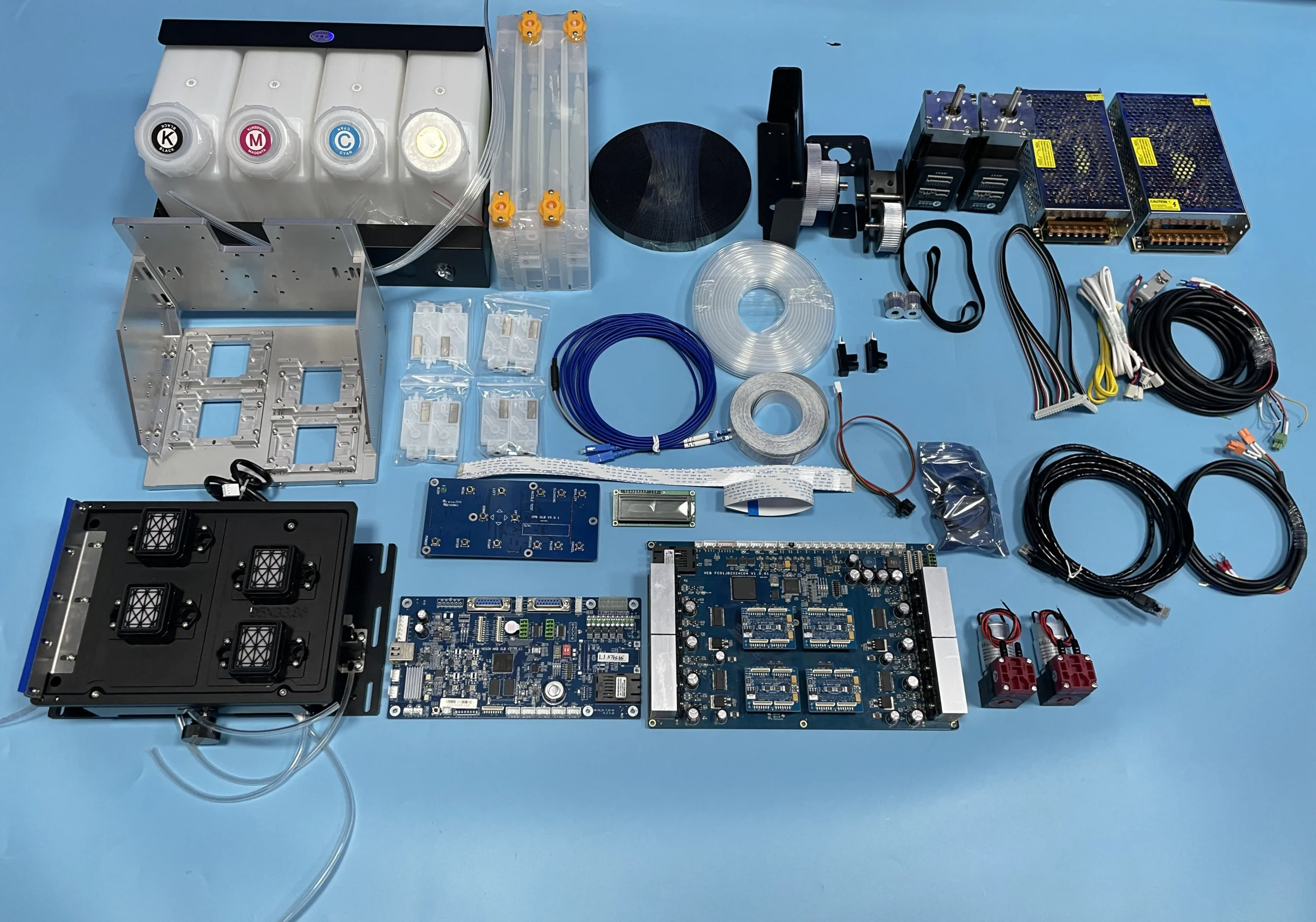 New Hoson I3200 4H Board Kit I3200 Four Head Complete Conversion Board Kit for Upgrading DTF Inkjet Digital Printer