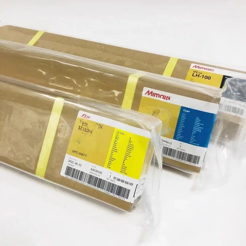 LH-100/lh100 Original Mimaki UV Ink Cartridge 600ml with 8 Colors Use for UJF3042,UJF6042