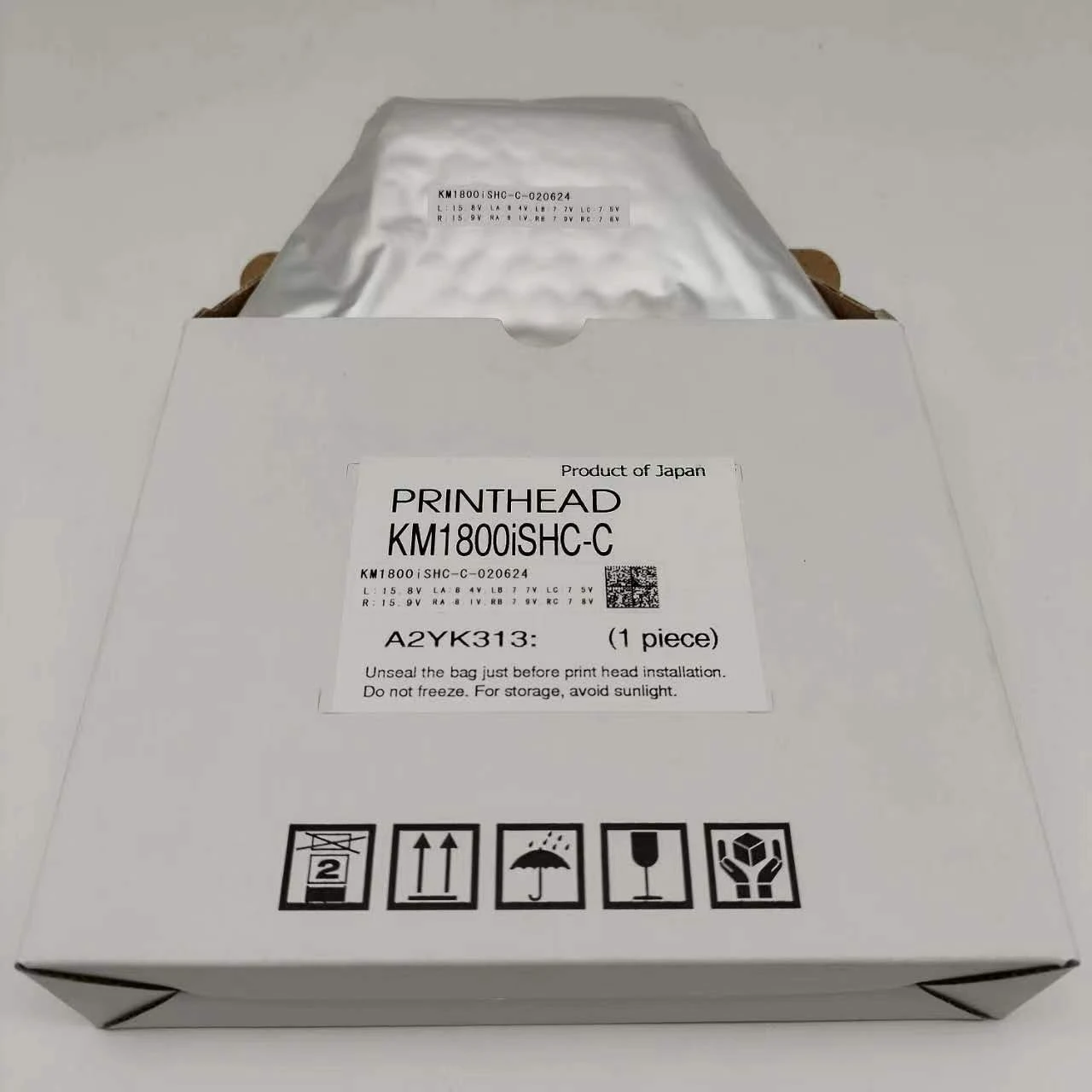 Original new Konica 1800i KM1800iSHC-C 3.5pl printhead for inkjet printer UV printer