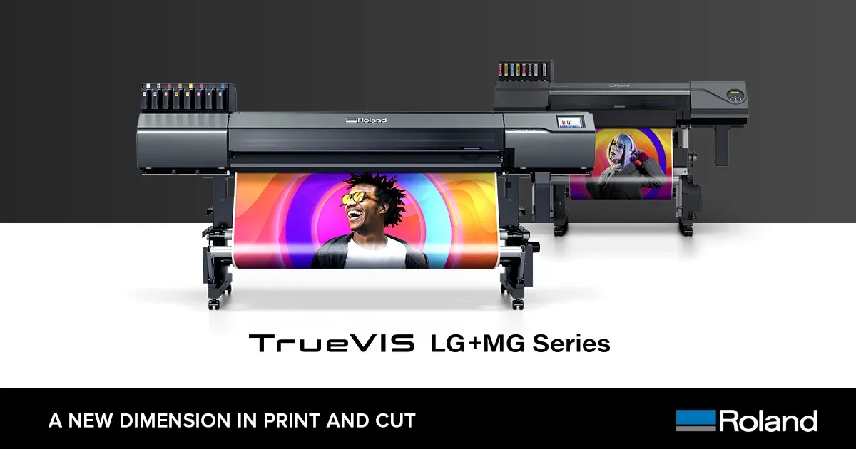 Roland LG-640 Dual-Head Digital Inkjet Printer Eco-Solvent