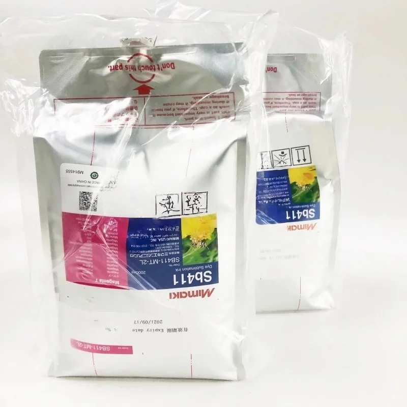 2000ml Mimaki SB411 Ink for TS300P-1800,JV150,JV300 Printers Ink 6 Colors(C M Y K LC LM)