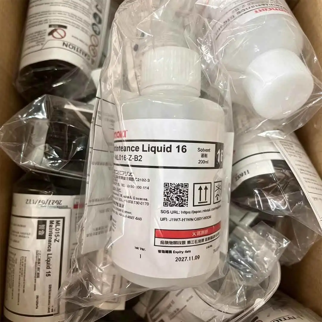 Original Mimaki Maintenance Liquid 16 (200ml Bottle)-ML016 Use for JFX/UCJV