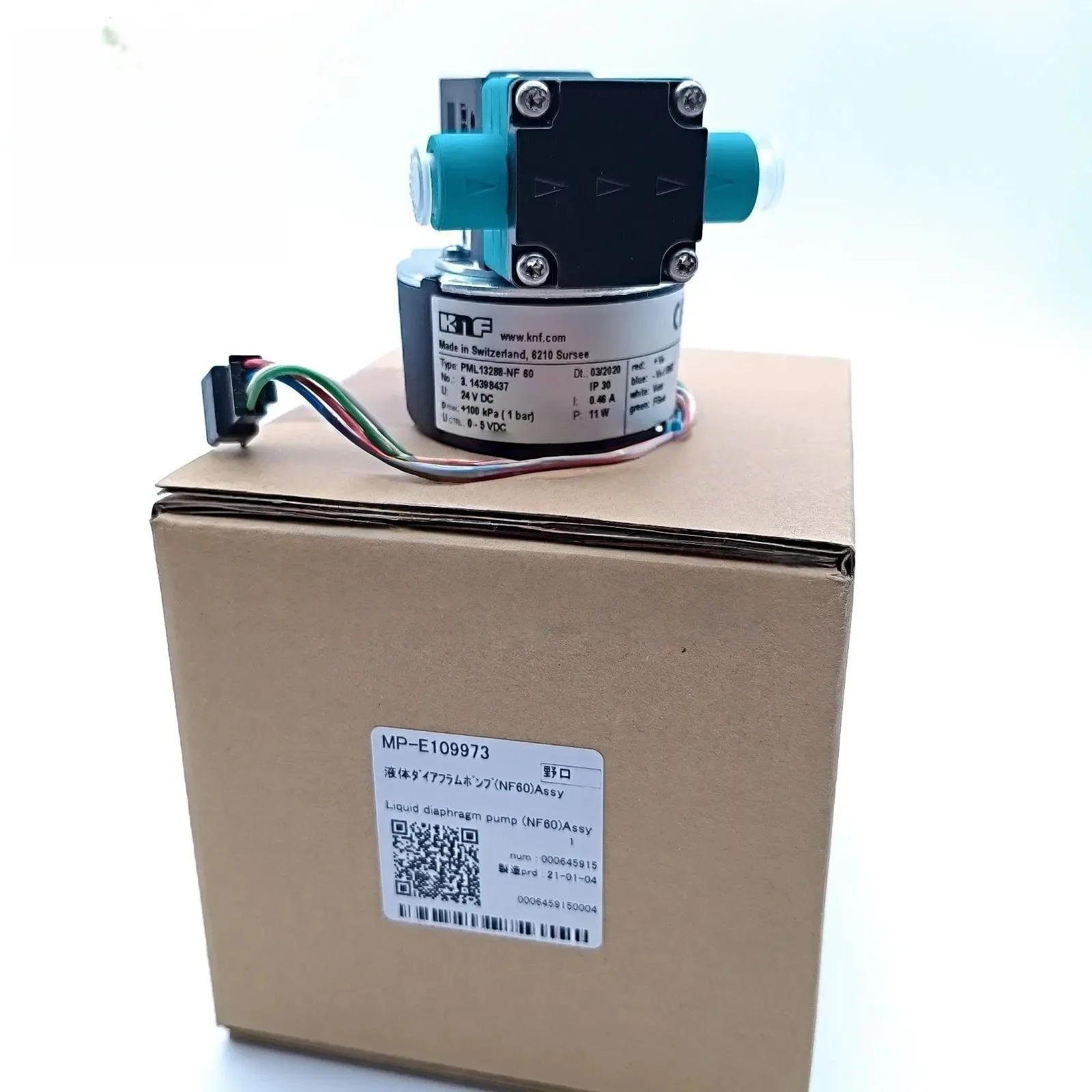 MP-E109973 Original Mimaki Liquid Diaphragm Pump (NF60)Assy for Tiger