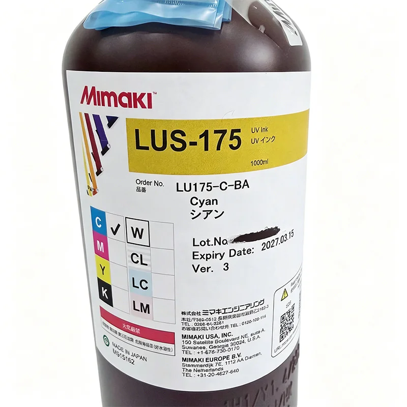 Discount Price Original Mimaki LUS-175 /LUS175 UV Curable Ink for UCJV150-160/ UCJV300-160/UCJV330